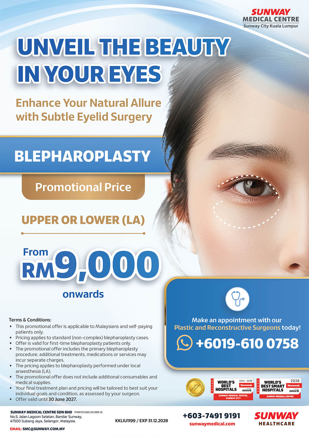 Blepharoplasty (Eyelid Surgery) Promotion