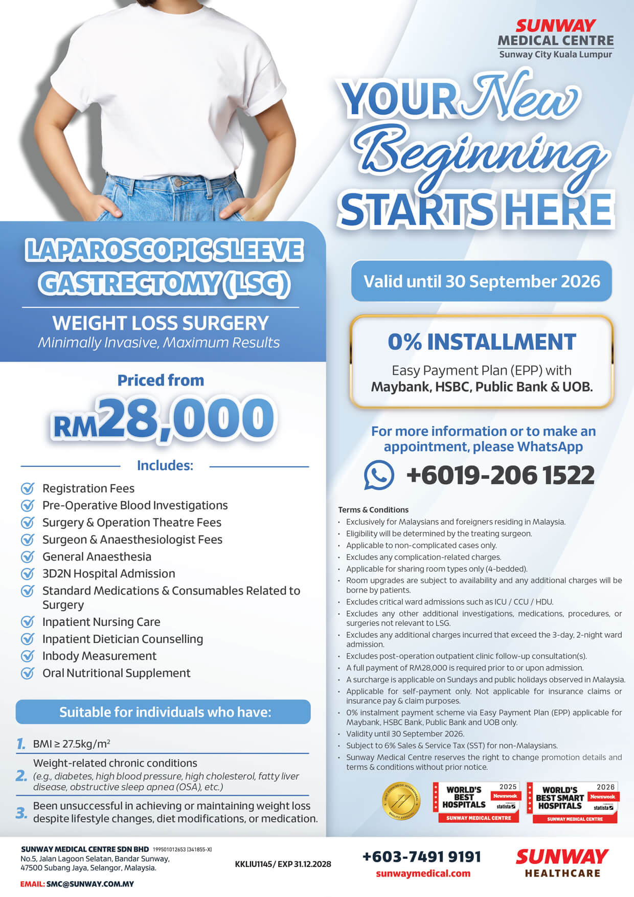 Laparoscopic Sleeve Gastrectomy (LSG) Package