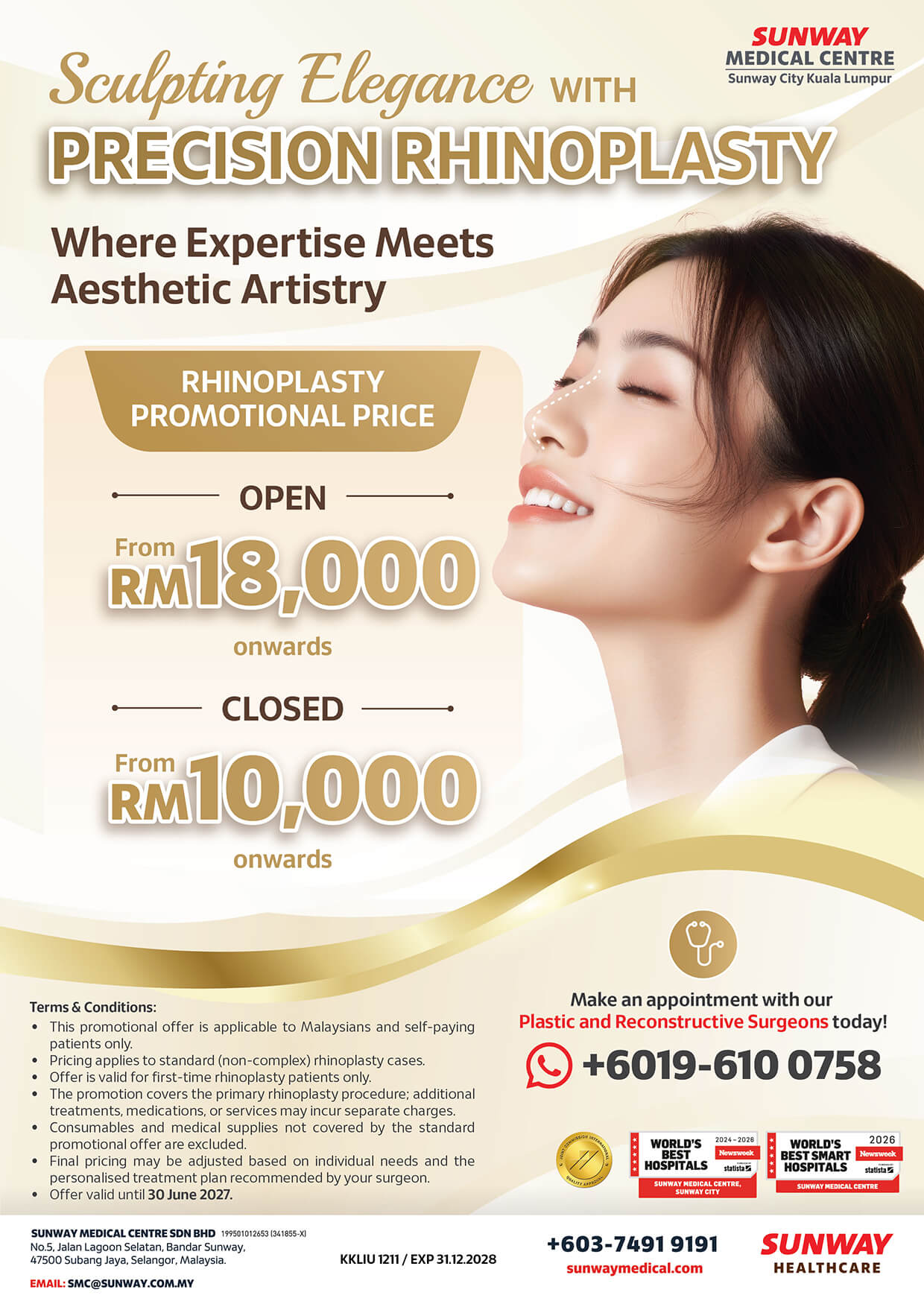 Rhinoplasty (Nose Reshaping Surgery) Promotion